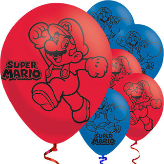Super Mario feest ballonnen