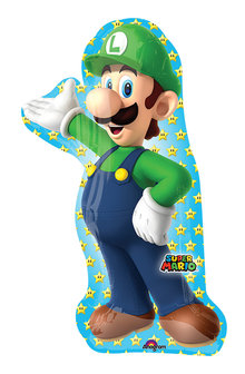 Super Mario folie ballon Luigi shape