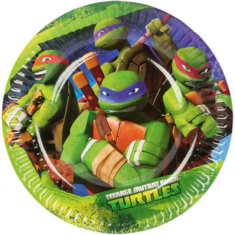 Ninja Turtles taartbordjes