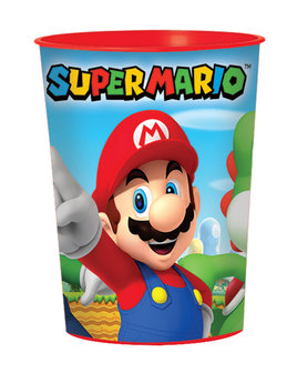 Super Mario kunststof drinkbeker