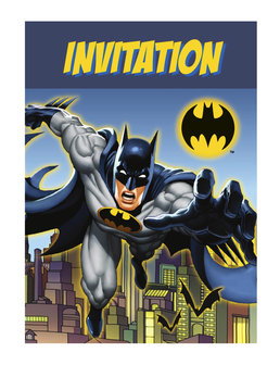 Batman uitnodigingen