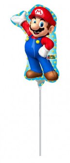 Super Mario folie ballon 22x30cm