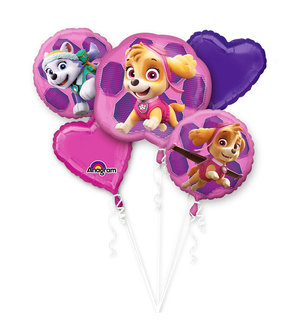 Paw Patrol folie ballonnen set Skye &amp; Everest