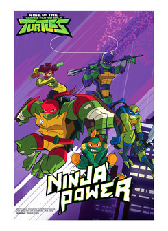 Teenage Mutant Ninja Turtles uitdeelzakjes 2018