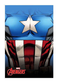 The Avengers fleece deken Captain America