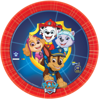 Paw Patrol gebak bordjes