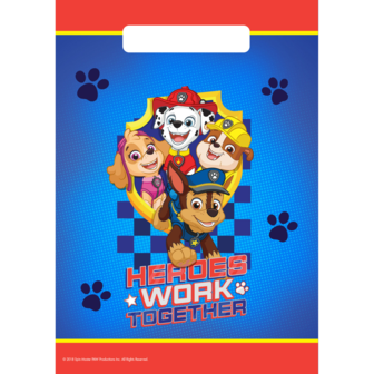 Paw Patrol uitdeelzakjes