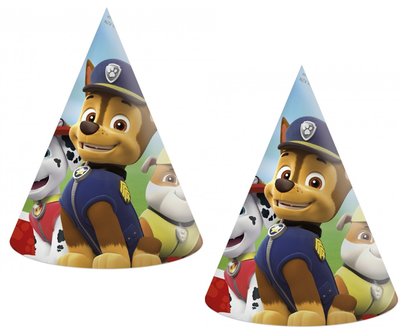 Paw Patrol feest hoedjes