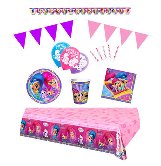 Shimmer and Shine feestpakket Deluxe