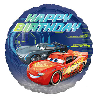 Disney Cars folie ballon Happy Birthday