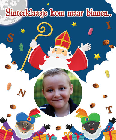 Sinterklaas raamposter