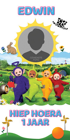 deurbanner Teletubbies