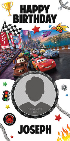 deurbanner Disney Cars