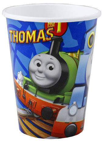 Thomas de Trein kartonnen drinkbekers