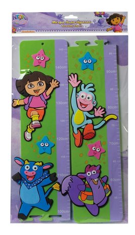 Dora Explorer wand groeimeter verpakt