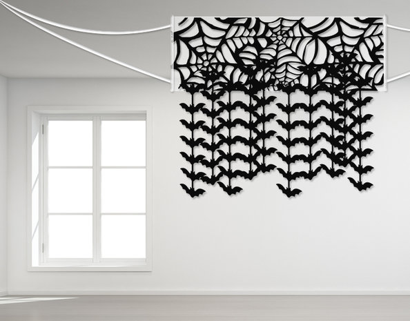 Vleermuis plafond decoratie voorbeeld