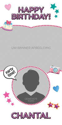 Gepersonaliseerde deurbanner LOL Surprise thema