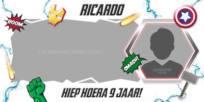 ② Avengers Feestartikelen / Versiering Verjaardag - Marvel — Articles de  fête — 2ememain