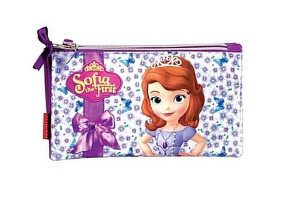 Sofia het Prinsesje school etui deluxe 3 vaks.