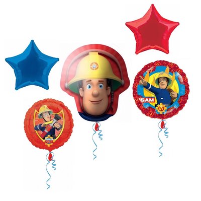 Brandweerman Sam folie ballonnen set