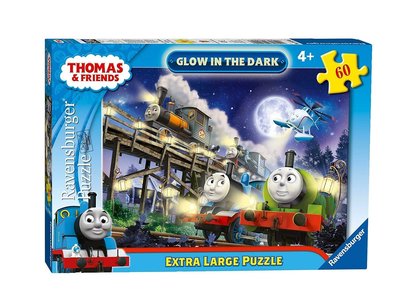 Thomas de Trein puzzel GLOW in The Dark 60 stukjes
