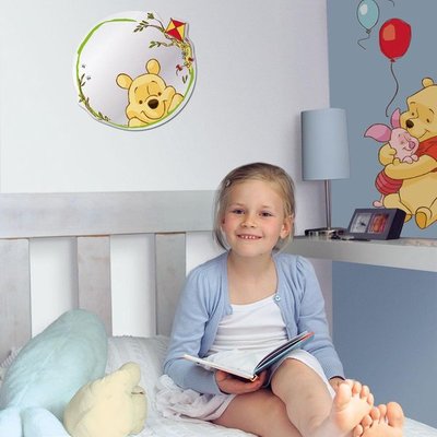 Disney Winnie de Pooh onbreekbare plexiglas spiegel