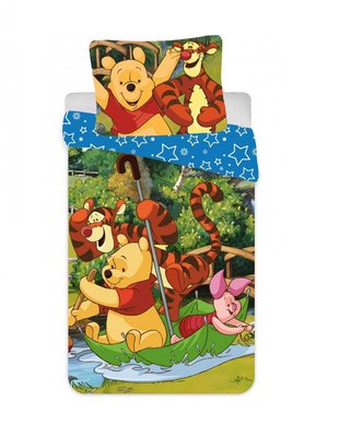 Disney Winnie de Pooh and friends peuter dekbedovertrek 90x140cm