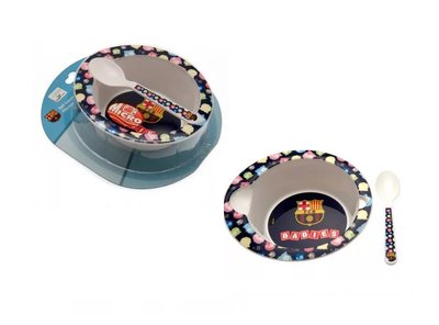 FC Barcelona baby servies schaaltje + lepel