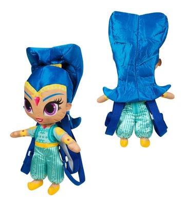 Shimmer en Shine knuffel rugzak Shine