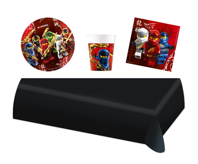 Ninjago feestpakket - voordeelpakket 8 personen