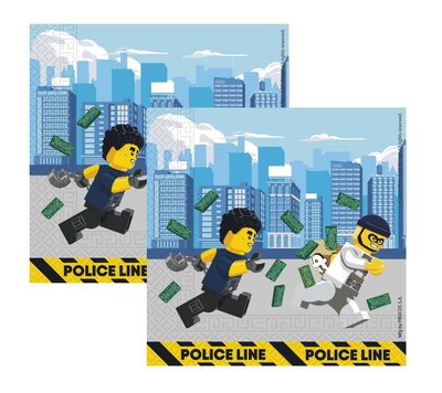 Lego City servetten