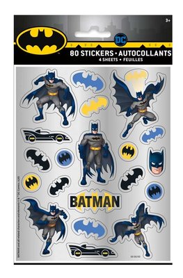 Batman stickervellen set van 4