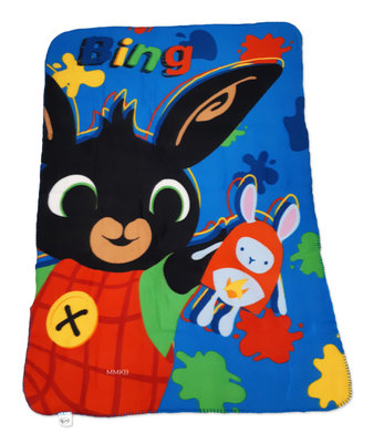 Bing het konijn fleece deken super hero