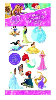 Disney Princess tattoo set