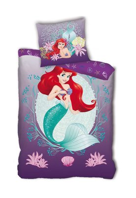 Disney Princess dekbedovertrek kleine zeemeermin