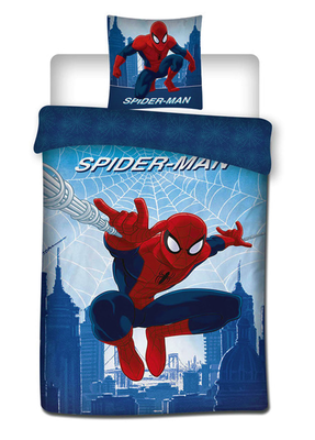Spiderman dekbedovertrek Skyline 140x200cm