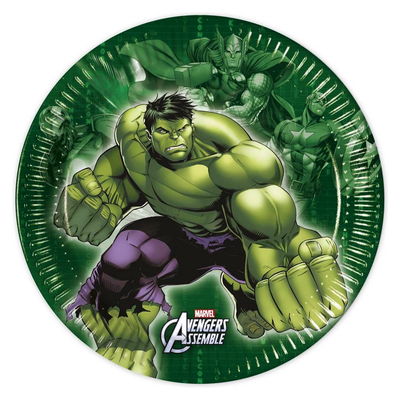 De Hulk taartbordjes