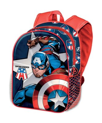 The Avengers Captain America rugzak met 3D voorkant