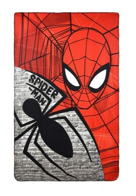 Spiderman fleece deken