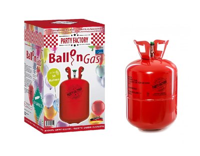 Helium tank met 100% helium goed voor 50 ballonnen