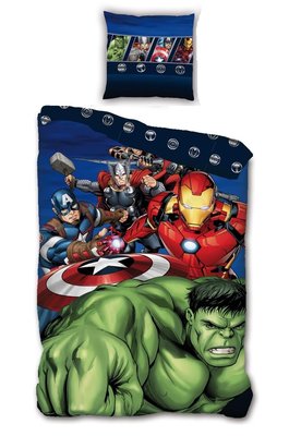 The Avengers superhelden dekbedovertrek 140x200cm