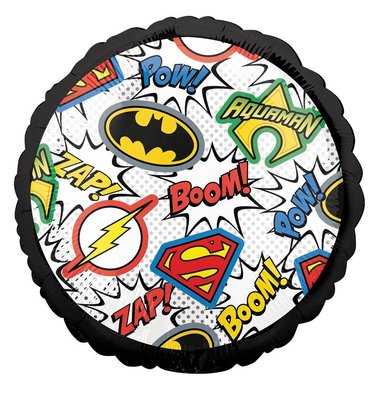 Justice League folie ballon tekst - logo