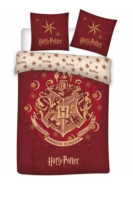 Harry Potter dekbedovertrek rood 100% katoen