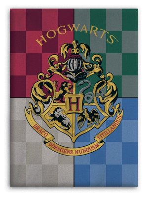 Harry Potter fleece deken - plaid Hogwarts