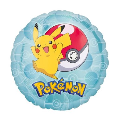 Pokemon folie ballon voor lucht en helium