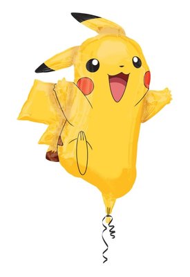 Pokemon super shape Pikachu folie ballon
