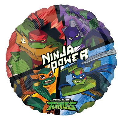 Teenage Mutant Ninja Turtles foil ballon Power