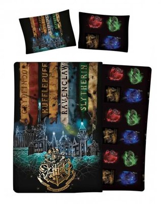 Harry Potter dekbedovertrek multi