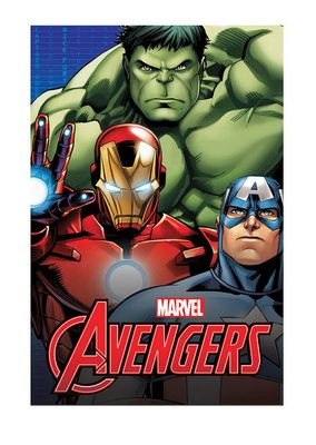 The Avengers helden fleece deken met de Hulk