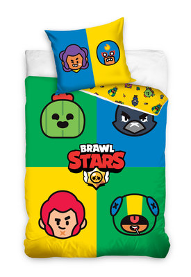 Brawl Stars dekbedovertrek 140x200cm | 100% katoen